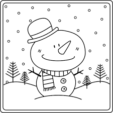 Birdie Brown November Freebies Challenge Snowman Coloring Pages Christmas Coloring Pages Coloring Pages