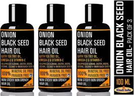 Fish oil can reduce the falling of hair and regulate the hair regrowth cycle. Zenobia Onion Black Seed Hair Oil 3 Packs Hair Care Growth Shine Tea Tree Oil Omega 3 Vitamin E Hair Oil Price In India Buy Zenobia Onion Black Seed Hair Oil 3 Packs Hair Care Growth