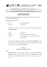 For more information and source, see on this link : Pdf Contoh Surat Kontrak Kerja Reza Fahmi Academia Edu