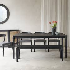 Ethnicraft Black Oak Bok Dining Table