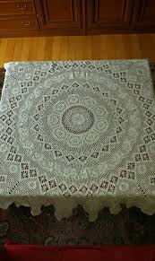 Filethakelei Tischdecke Rund Durchmesser 2m 100 Baumwolle Ndl 3600 Ll Ndl Nr 1 25mm Anleitung Diana Spe Tischdecke Rund Filethakelei Tischdecke