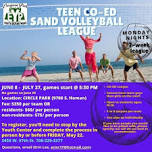 Teen Co-Ed Sand Volleyball League
