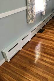 Cover luxe the better baseboard cover is designed to be superior to traditional baseboard heating covers and look beautiful in every room of your home for years to come. Custom Baseboard Heater Covers Shipped To You Direct Diy Installation