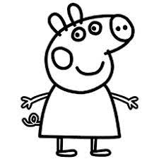 Oh no, what a mess! Top 35 Free Printable Peppa Pig Coloring Pages Online