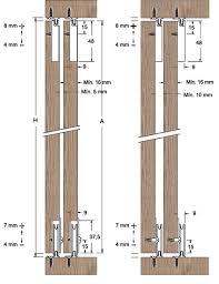 3 install tracks for the doors. Saheco Sf 25 Bottom Rolling Wardrobe Kit Sliding Doorstuff
