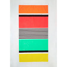 Black And White Striped Beach Towels Pin On My Polyvore Finds
