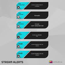 Kireaki Stream Design Animated Overlays And Scenes Bordas