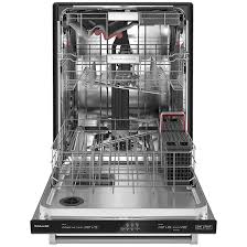 With this black stainless steel kitchenaid dishwasher from rc willey, you can keep up with the tools you use from prep to table with three racks of versatile loading possibilities and complete wash coverage. Kitchenaid Dishwasher With Prowash System 24 Black Ss Kdtm404kbs Rona