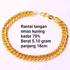 We did not find results for: Jual Gelang Tangan Emas Kuning Kadar 70 Persen Klv Diskon Shopee Indonesia