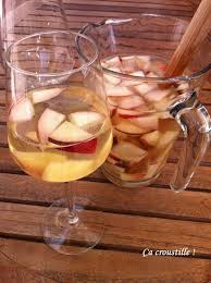 Ca Croustille Sangria Blanche Sangria Blanche Sangria Boisson Alcoolisee