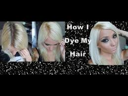 This is when having a colorist you completely trust will come in handy. How I Dye My Hair Platinum Blonde Youtube