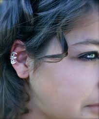 pierceless ear cuff amazon com lux single non pierced ear cuff wrap hand forged sterling silver wire ear cuff earrin ear cuff ear cuff earings ear piercings