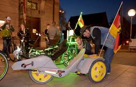The following is a partial list of critical mass bicycle rides around the world. Critical Mass Nurnberg 24 04 2015 Velomobil Forum