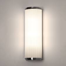 Contemporary bathroom wall lights uk. Ip44 Class 2 Double Insulated Bathroom Wall Light In Modern Deco Style