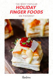 What's pinterest for if not finding astonishingly clever diy party inspiration? The 6 Most Popular Holiday Finger Foods On Pinterest Holiday Finger Foods Food Finger Food Appetizers