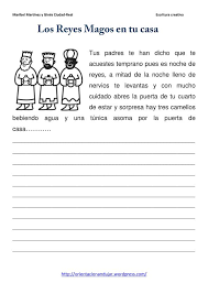 Carta Reyes Magos Para Colorear