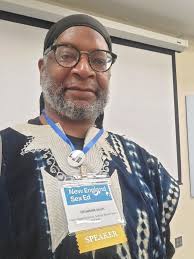 I shared this resources in our conference delegation meeting and I thought  others here might enjoy it: Peterson Toscano is a scholar and performance  artist. In this piece, “Transfigurations: Transgressing Gender in