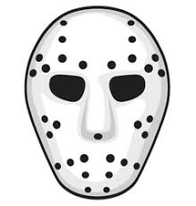 A goaltender mask, commonly referred to as a hockey mask or a goalie mask, is a mask worn by ice hockey, inline hockey, field hockey, bandy and floorball goaltenders to protect the head from injury. Hockey Mask Vector Images Over 3 400