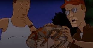 Impossible! Mr. Boots was white and fluffy, and feisty and fun-loving! This  is just a skeleton... : r/KingOfTheHill