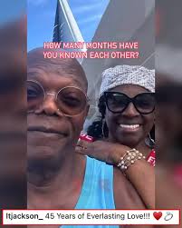 🥹 The great Samuel L. Jackson and his lovely wife LaTanya Richardson  Jackson celebrated their 45-year anniversary! ❤️😍 (✍🏾: #TSRStaffLG)