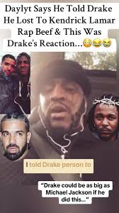 Daylyt Reveals Drake Lost to Kendrick Lamar in Rap Beef