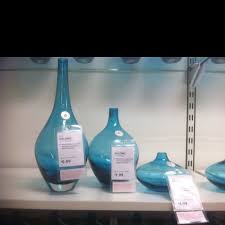 Blue Glass Vases From Ikea Very Cool Blue Glass Vase Home Decor Styles Vase