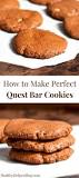 Can you make cookies out of a quest bar?