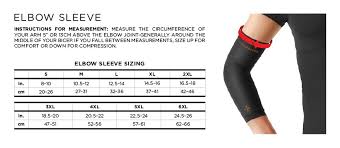 Nike Pro Combat Sleeve Size Chart