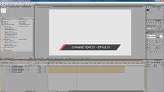 Minimalist lower third after effects tutorial. 9 Lower Thirds After Effects Templates Ideas Lower Thirds After Effects Templates Lower
