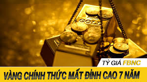 Gia Vang Mới Nhất Hom Nay 8 6 2020 Vang Chinh Thức Mất đỉnh Cao 7 Năm Fbnc Youtube