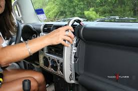 Remove dash radio cd player toyota land cruiser 1994 80 ser. How To Remove Stock Stereo And Install New Aftermarket Head Unit Fj Cruiser