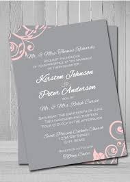 Customized Wedding Invitations Etsy Grey Wedding Invitations Custom Wedding Invitations Wedding Invitations