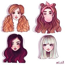 She is the main vocalist and lead dancer of the group. Black Pink Kawaii Draw So Cute Girl Novocom Top