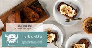 When the machine beeps, or between knead 1 and knead 2, add the cranberries and any extra brandy in the bowl. Cranberry And Pumpkin Cake The Ideas Kitchen