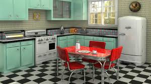 Both animated and image backgrounds for free to downloads. These Kitchens Prove You Can Embrace Retro Without Looking Tacky Cherry Kitchen Decor Retro Kitchen Kitchen Design
