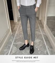 Do your best to add your personal sense of style, so you stay comfortable even when wearing something. 2020 Spring New Men Suit Pants Fashion Casual Slim Fit Dress Pants Men S Streetwear Social Formal Trousers Pantalon Costume Suit Pants Aliexpress