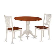 Shop for and buy kitchen table and chair sets online at macy's. 3 Pc Round Table Set Dining Table And 2 Kitchen Chairs