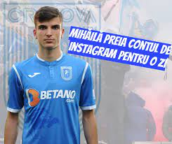 On 17 december 2019, universitatea craiova manager victor pițurcă confirmed the club rejected a €5 million bid from fcsb for mihăilă. Start De SÄptÄmanÄ Cu Valentin Universitatea Craiova Facebook