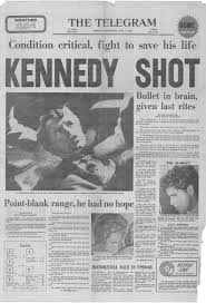 Rfk Headlines Historical News Historical Newspaper Robert Kennedy