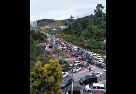 Credit cameron.com.my untuk gambar maps. Kecoh Jalan Sesak Di Cameron Highlands Ramai Mengeluh Terpaksa Bermalam Dalam Kereta Ini Jawab Ahli Parlimen Semasa Mstar