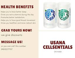 Usana Cellsentials In 2020 Usana Better Sleep Health Benefits