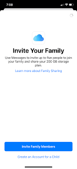 Unable To Invite Family Members To Icloud Apple Community