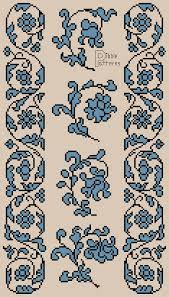 A fabric in or with a floral pattern. German Floral Borders Sampler Antique Historical Vintage Etsy Vintage Cross Stitch Pattern Modern Cross Stitch Patterns Unique Cross Stitch