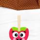 Cute Candy Apples Make & Take Craft @ DeMott Lane event in Somerset, NJ