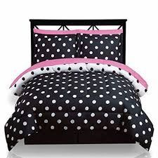 Black And White Polka Dot Sheets Full Robot Check Polka Dot Bedding Girls Full Bed Cheap Bedding Sets