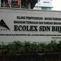 West palm oil mill 7.4 km. Ecolex Sdn Bhd Pulau Indah Selangor