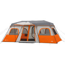Ozark Trail 18 X 10 Instant Cabin Tent With Integrated Led Light Sleeps 12 Walmart Com Walmart Com