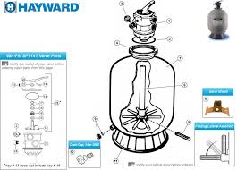 Hayward Pro Series Sand Filter S180t S210t S220t S244t Parts