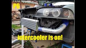 Cast iron turbo turbocharge manifold exhaust for bmw e36 e46 323i 323is 325i 328i 330i e39 m50. Bmw E39 M54 Engine Turbo Install P6 Youtube