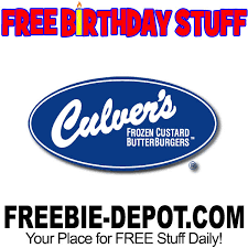5 out of 5 stars. Free Birthday Stuff Culver S Freebie Depot